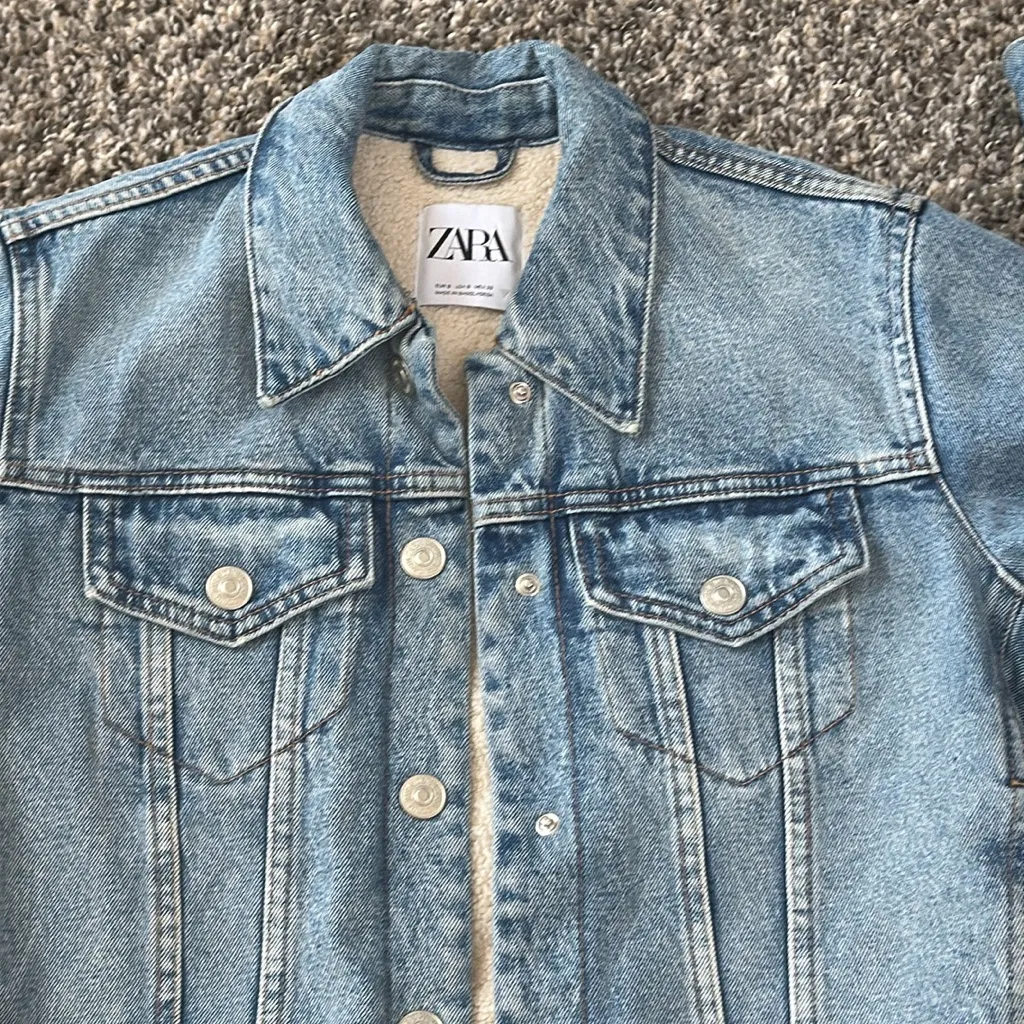 Zara Denim Jacket - Image 2