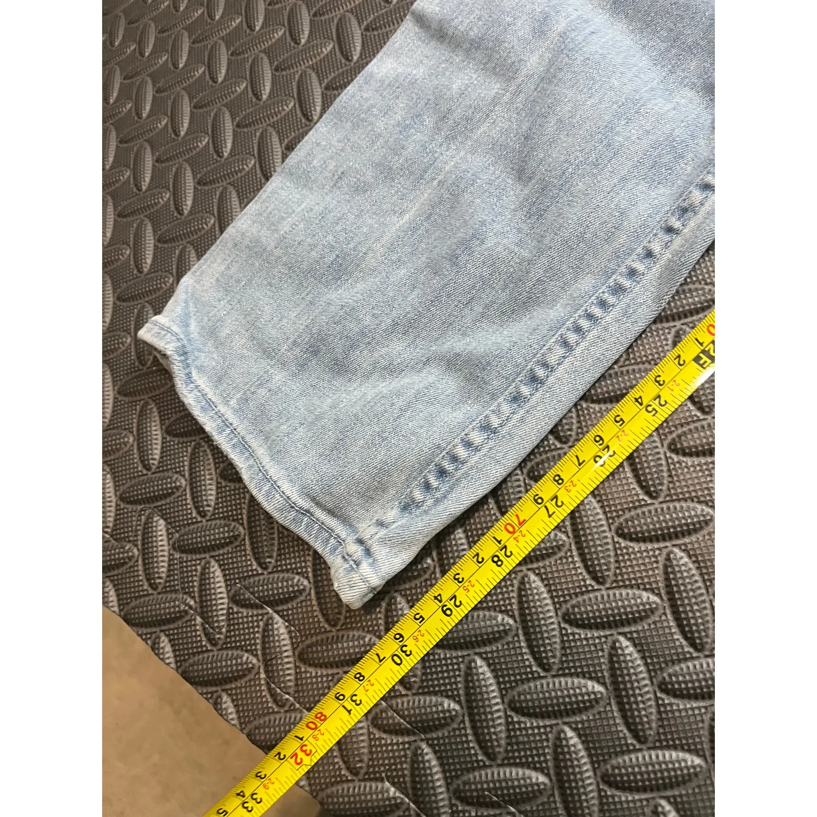 Mother High Waisted Rider‎ Skimp Dreamer Light/Pastel Blue Womens Size 26 - Image 14