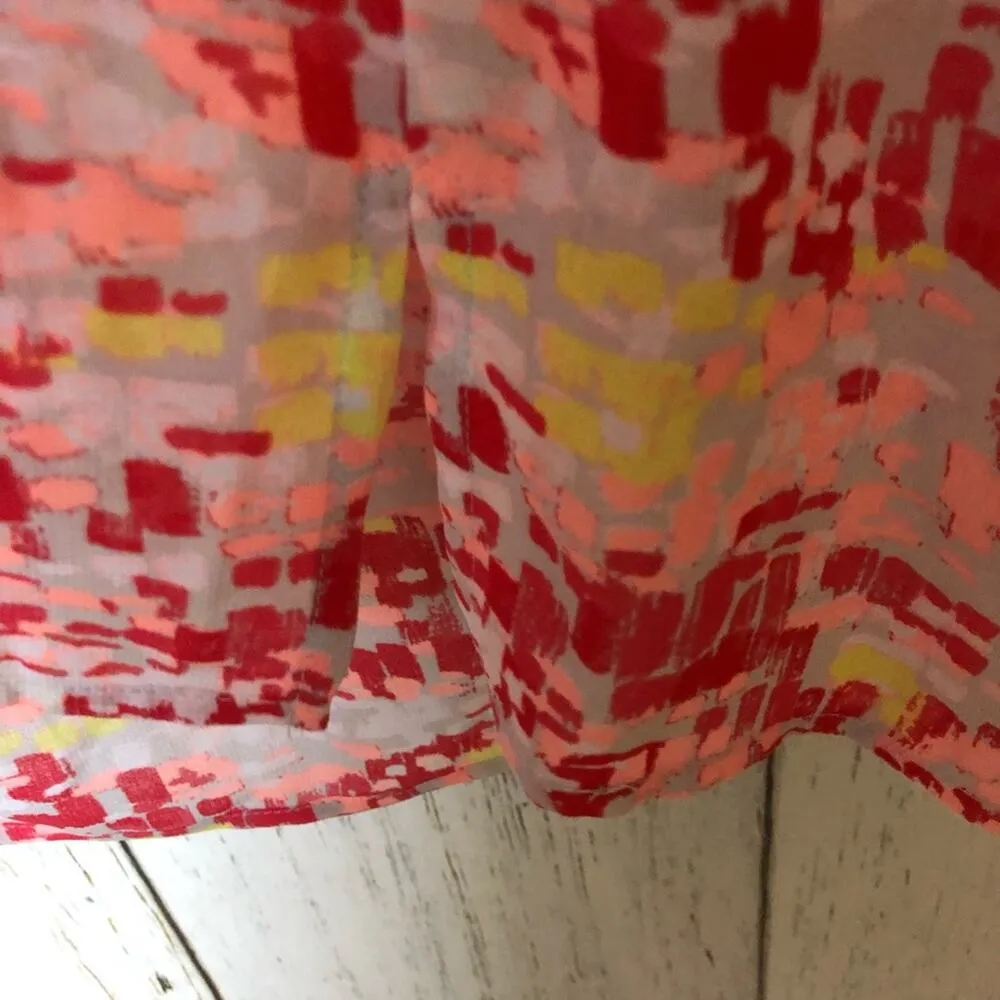 a.n.a. Floral Print Womens Sleeveless Blouse  Sz M - Image 9