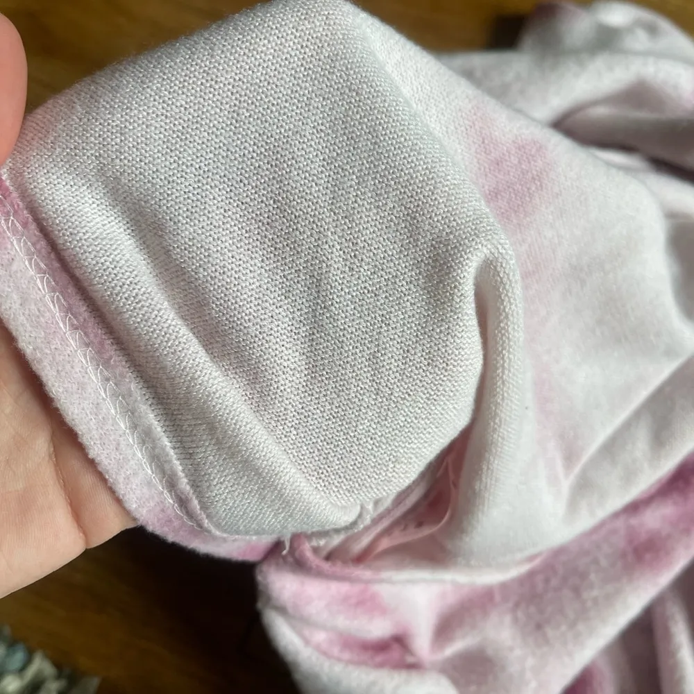 Los Angeles pink tie dye fleece sweatshirt - Image 6