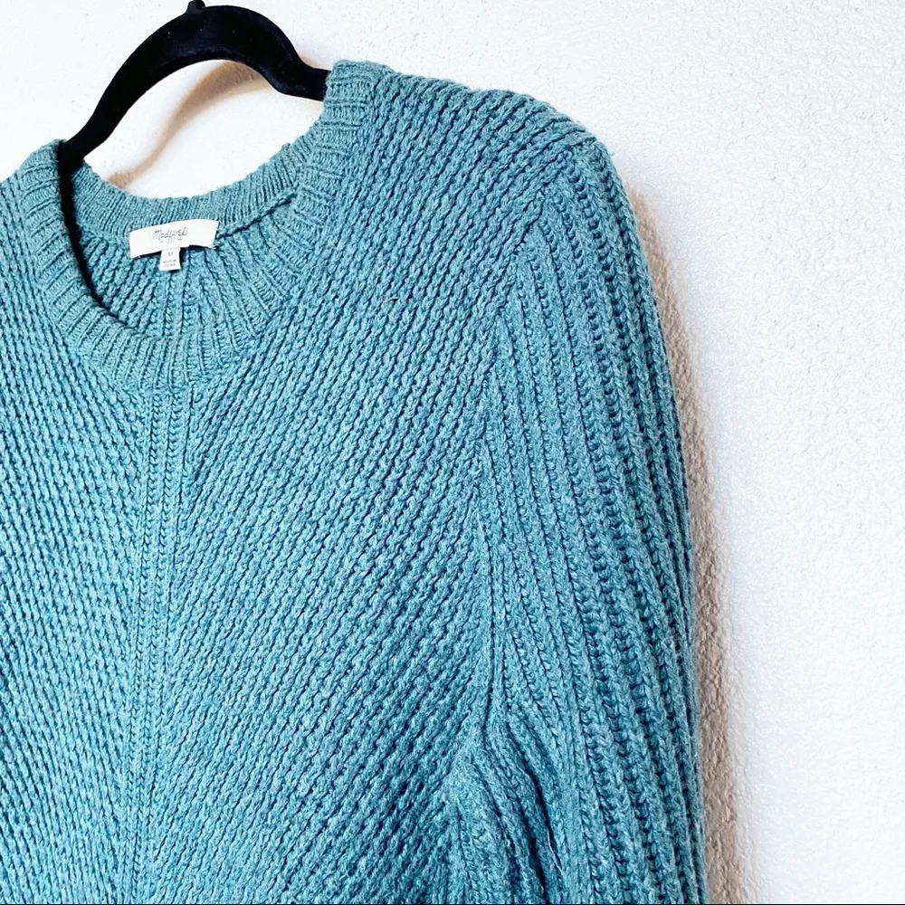 Madewell Hexcomb Texture Sweater Size Medium - Image 2