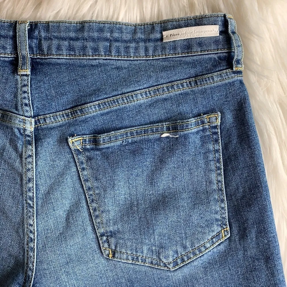 anthropologie pilcro & the letterpress - slim boyfriend jean shorts - Image 7