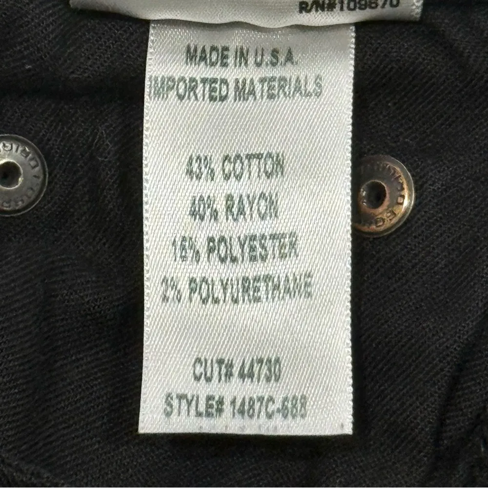 Citizens Of Humanity Rocket Crop High Rise Skinny Jeans Black Size 27 Stretchy - Image 12