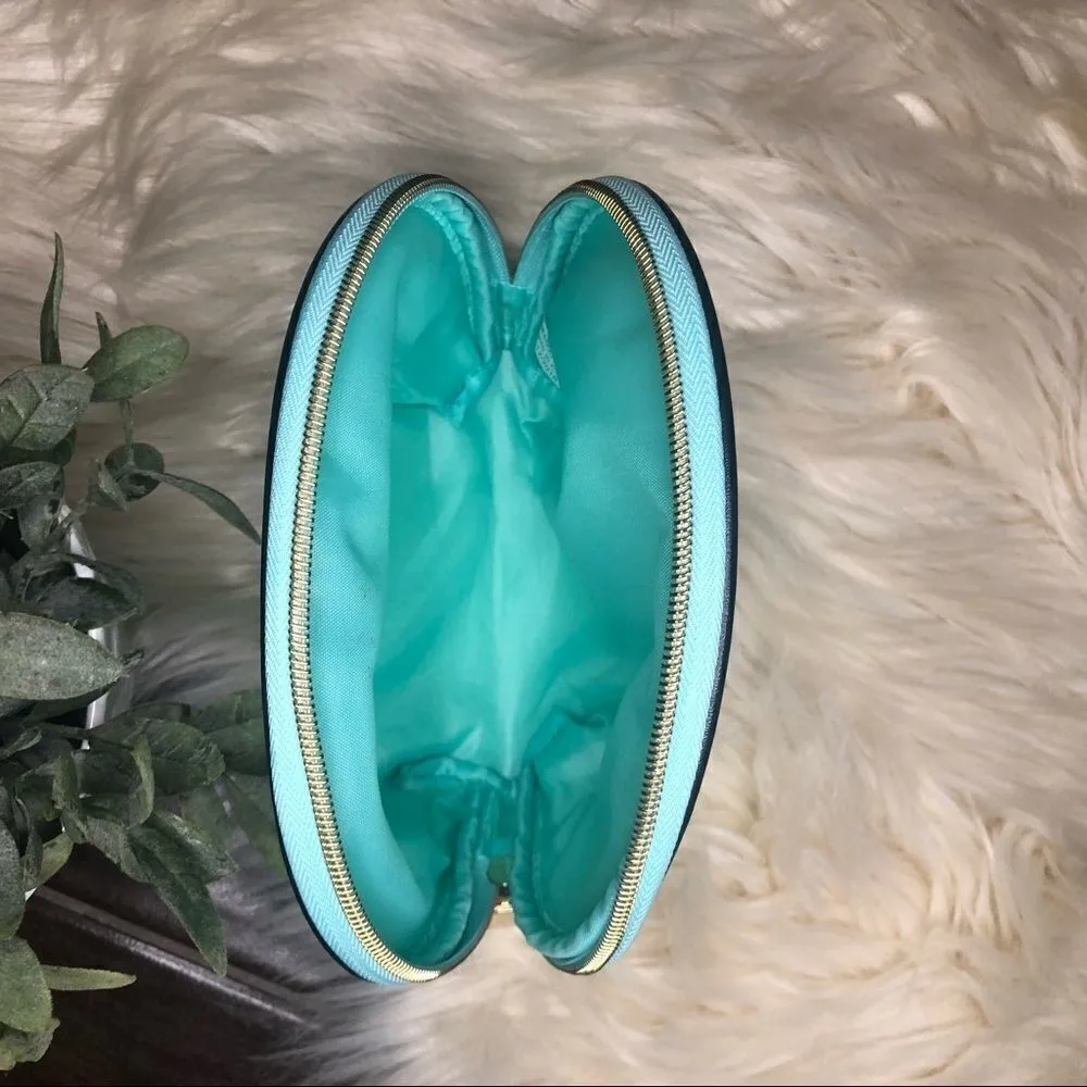 Sophia Joy striped valet cosmetic bag Blue - Image 3