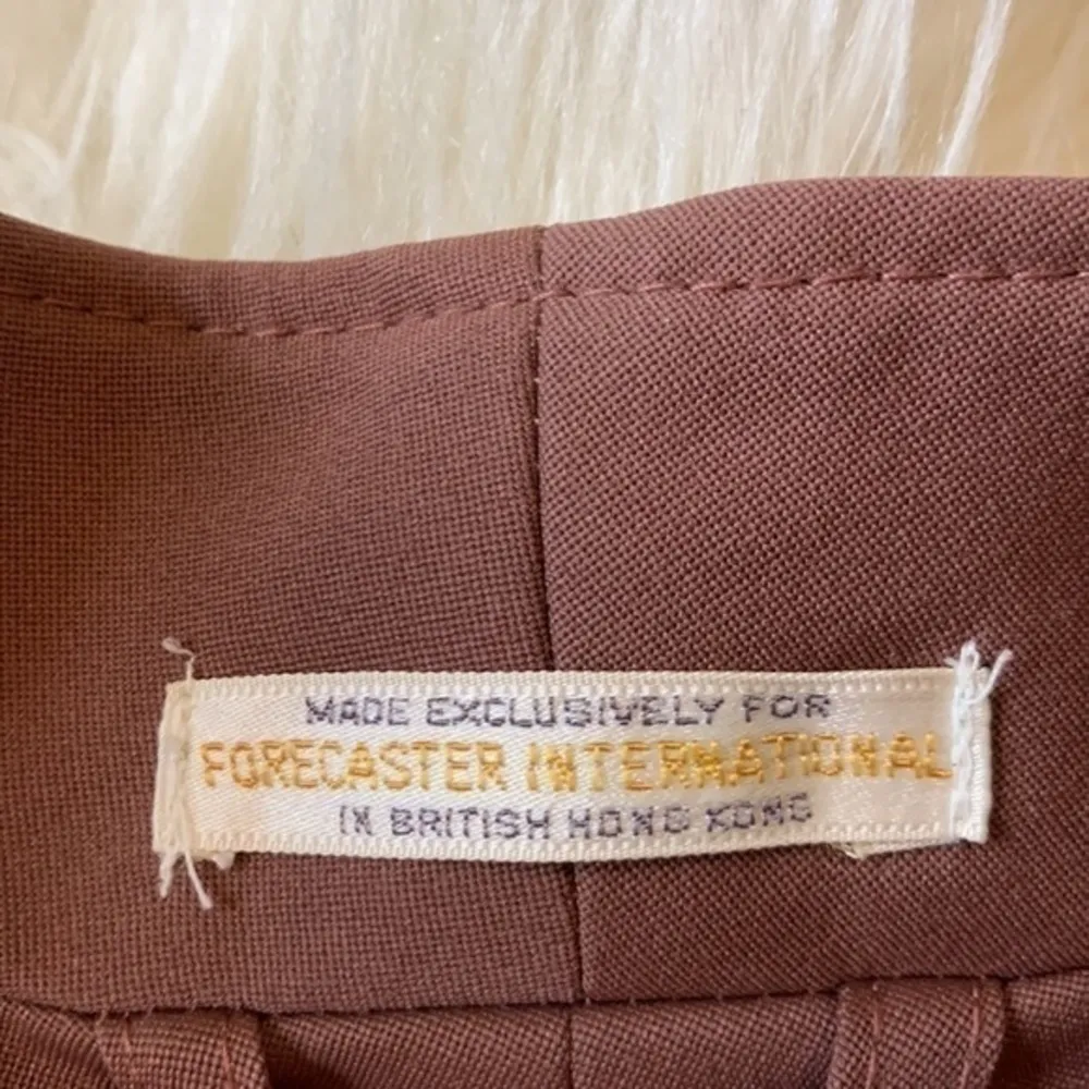 Vintage Forecaster International Boston long button front coat see measurements Tan Size undefined - Image 4