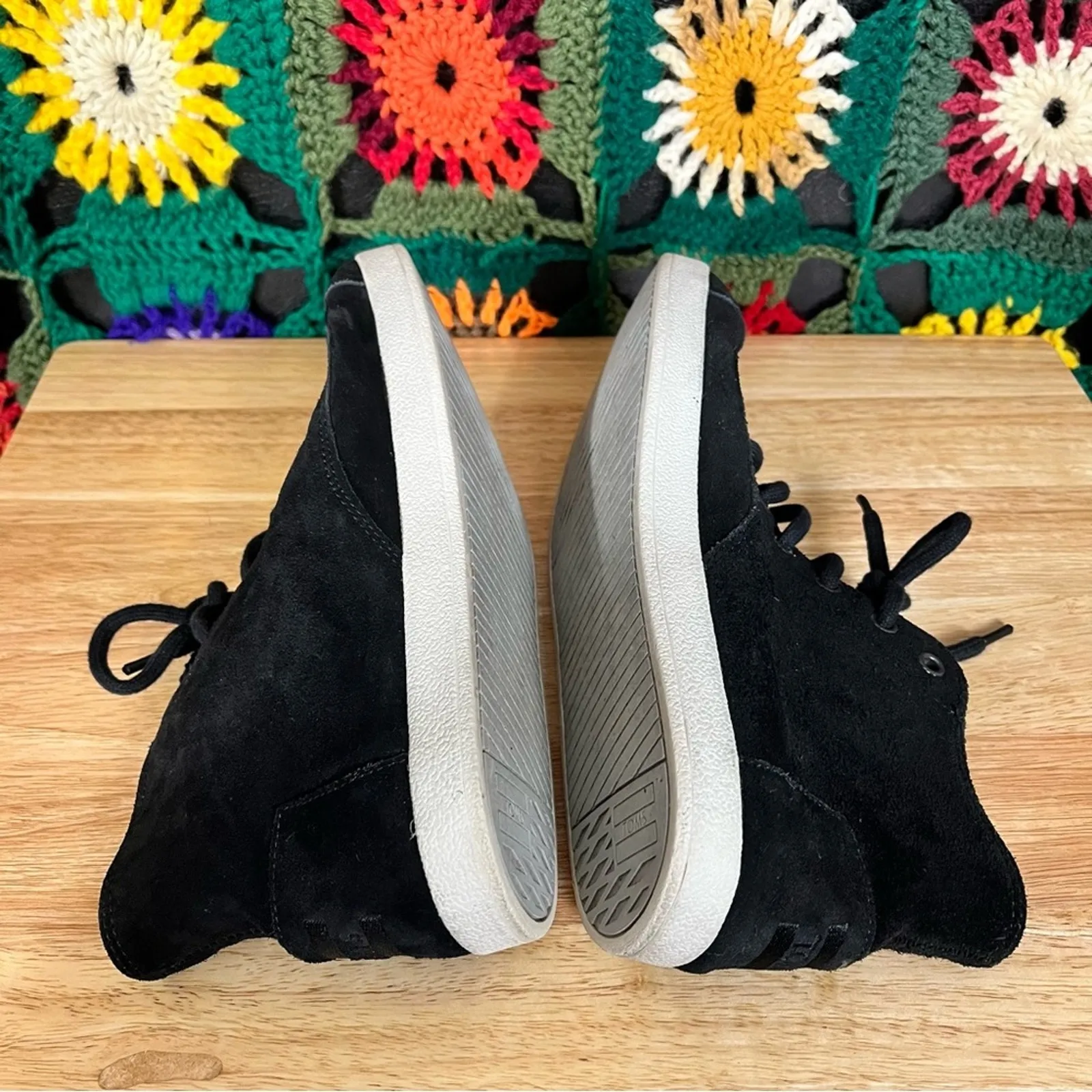 Toms‎ Black Paseo High Top Sneakers Size 9.5 - Image 7