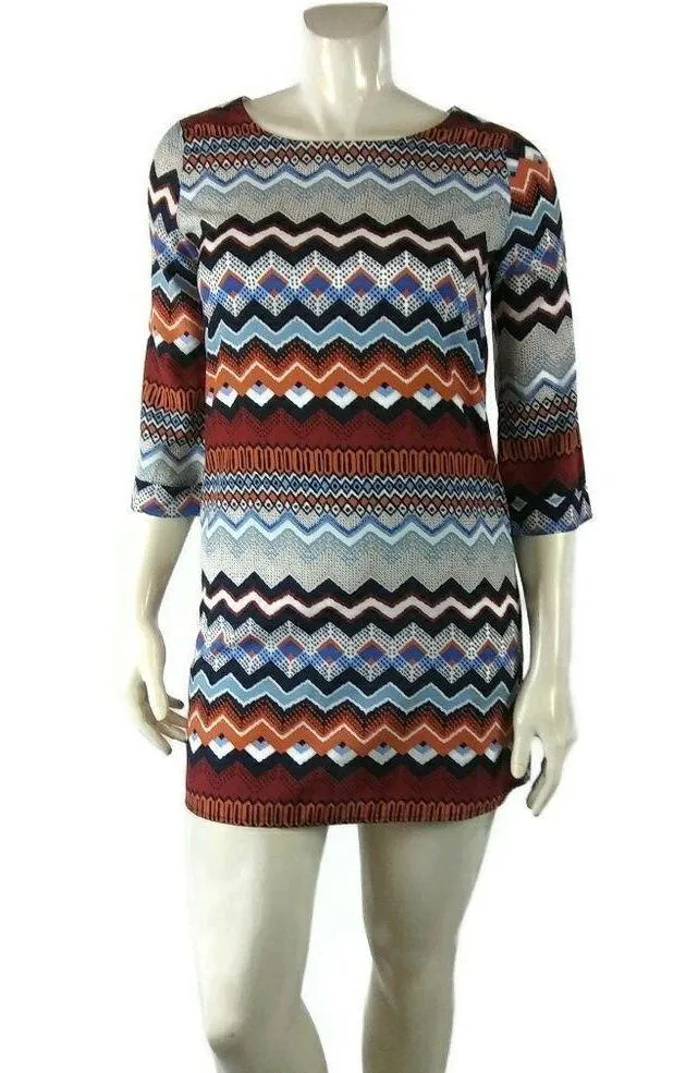 EVERLY Multicolor Shift Medium Dress - Image 2