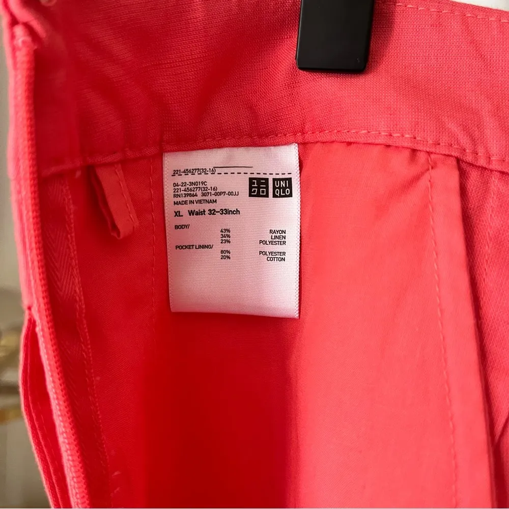 linen blend skort - Image 8