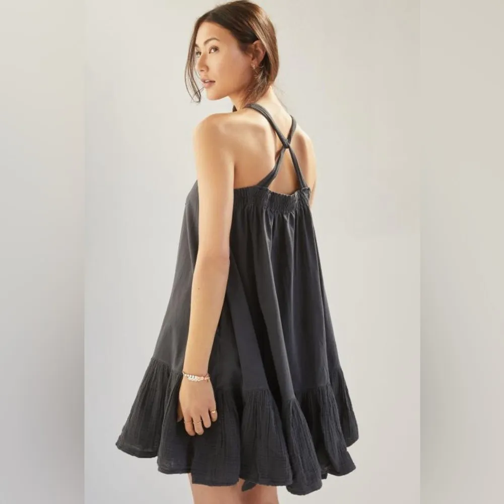 Daily Practice by Anthropologie Frida Cross-Back Midi Dress Size XS - Image 2