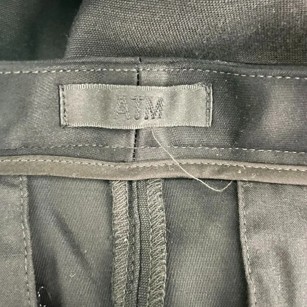 ATM 10 Black Dress Pants Career Office Attire Anthony Thomas Melillo - Image 6