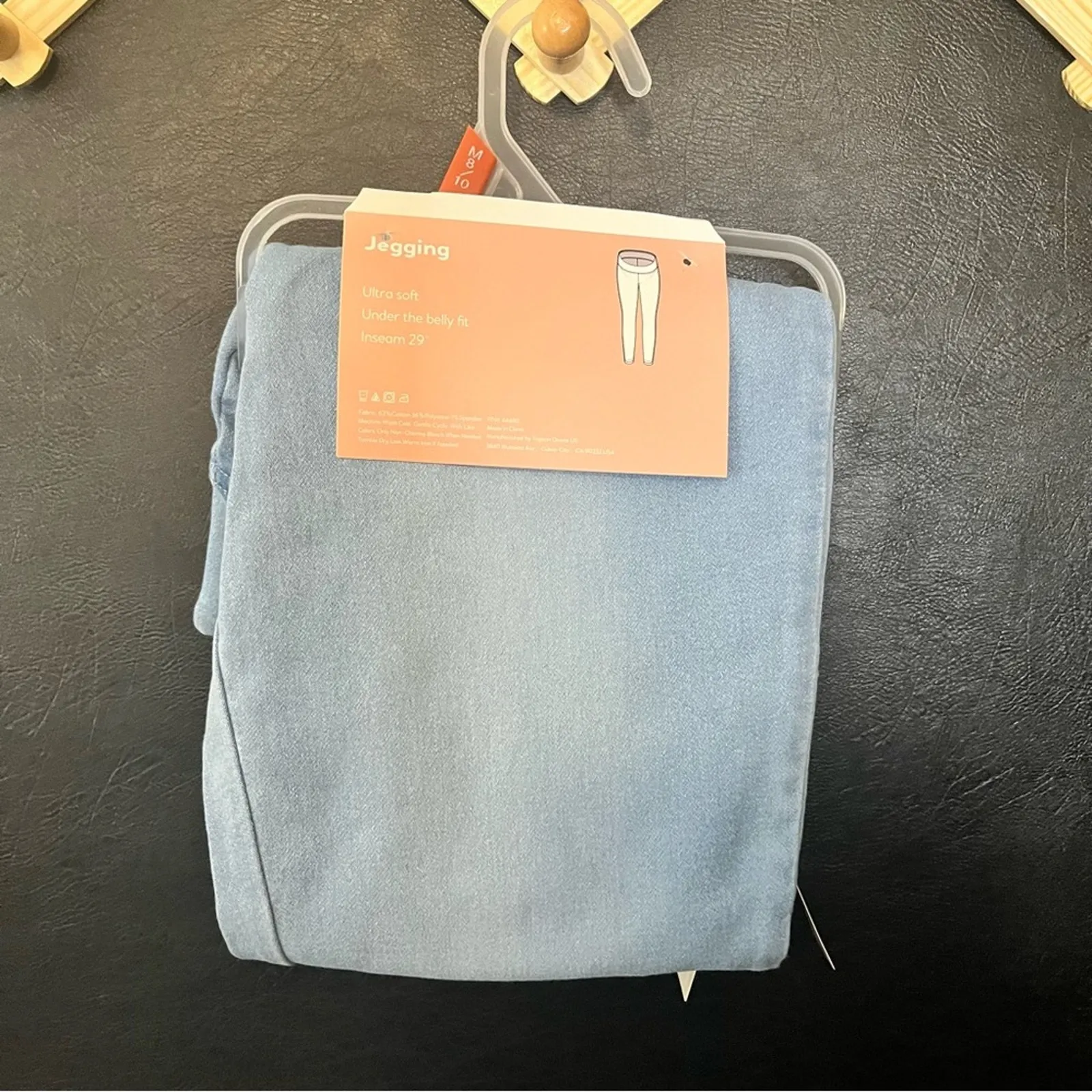 Destination Maternity Jeggings‎ Size Medium Blue - Image 2