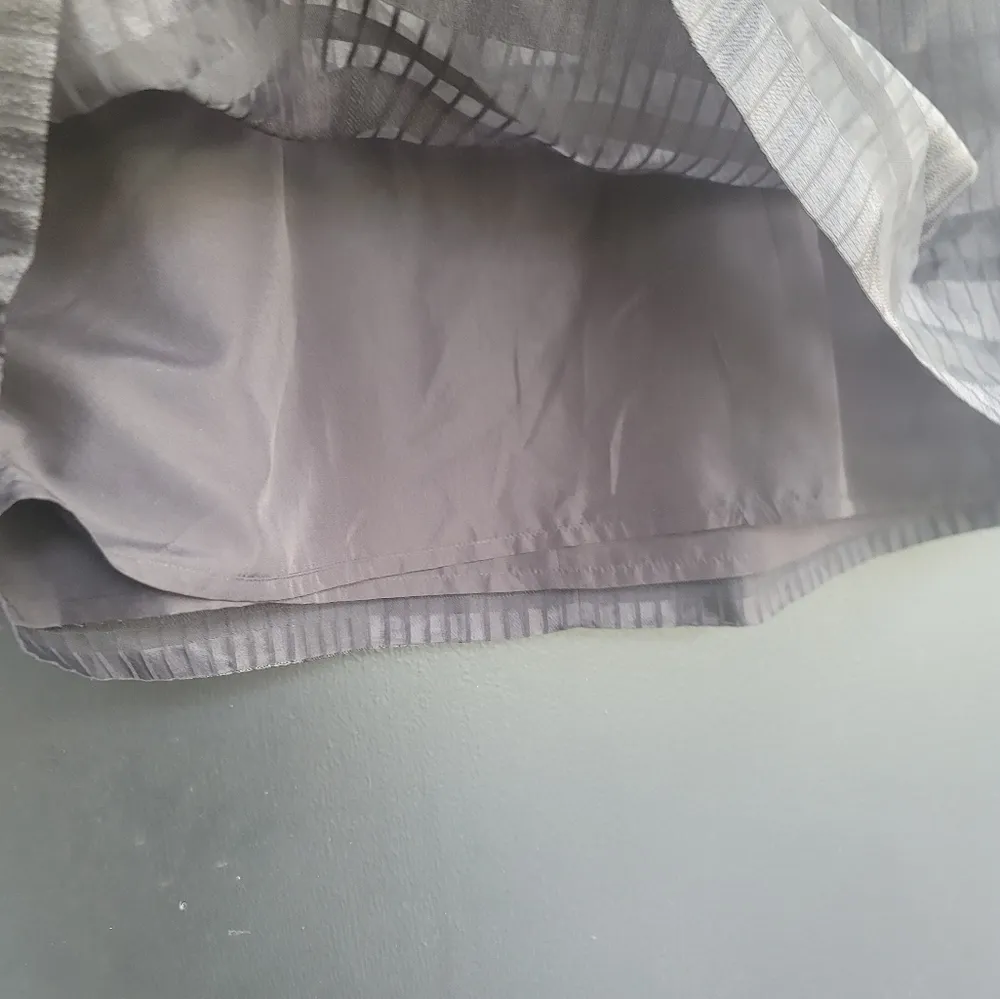 NWT! Ann Taylor Factory Black Print Gathered Tulle Skirt 10 - Image 7