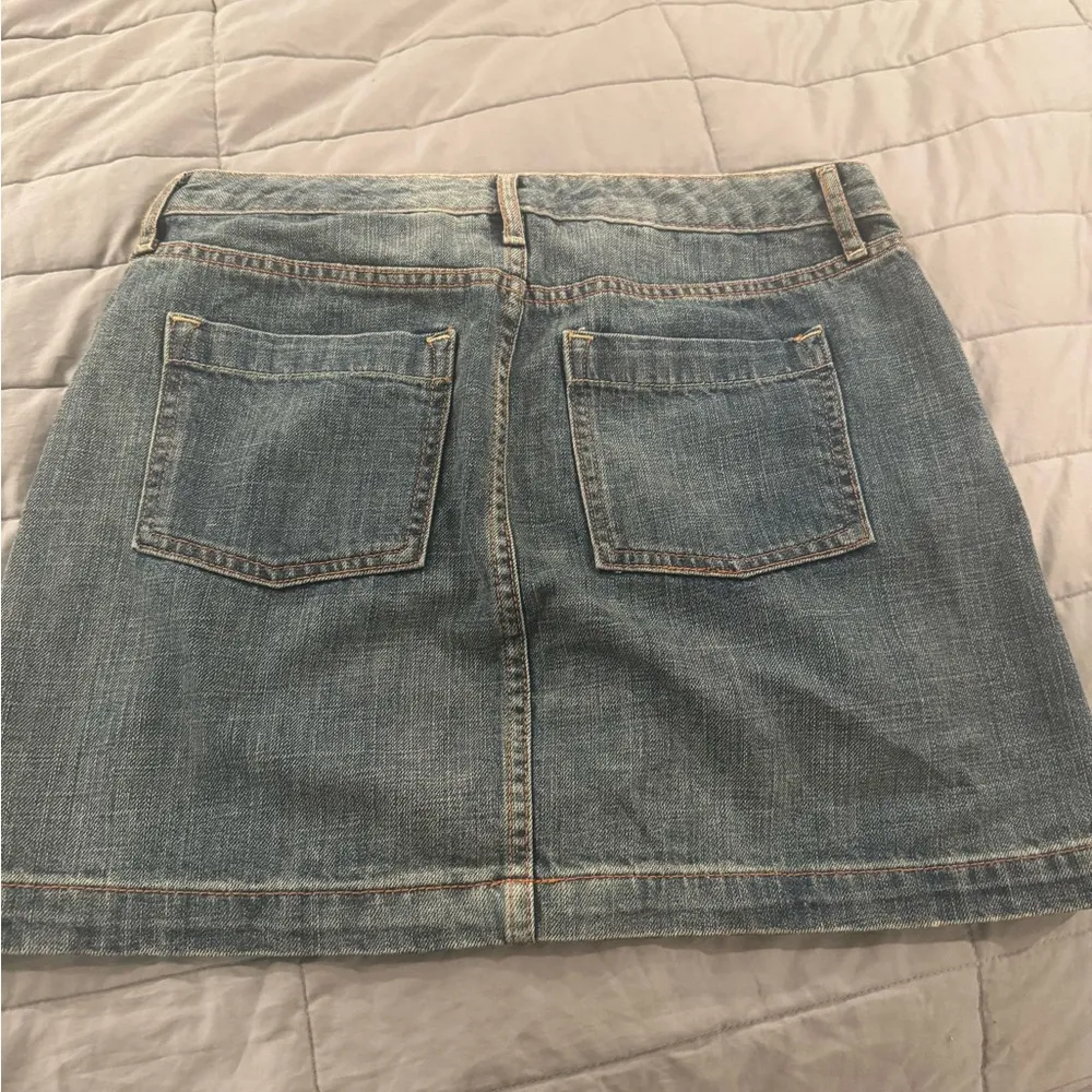 GAP Blue Mini Skirt Casual Denim - Image 3