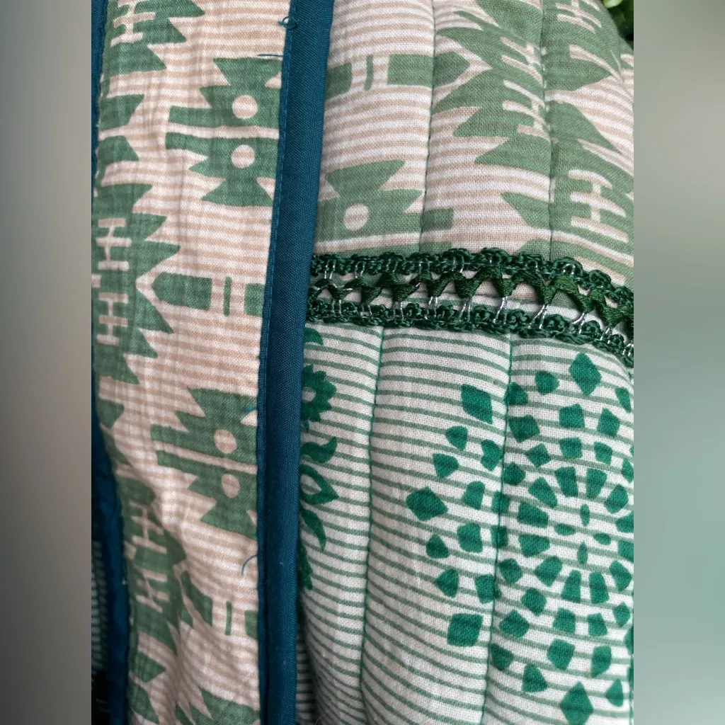 Prana - Bhakti Backpack | Beautiful Patchwork Embroidery & Beaded Details | NWOT - Image 9