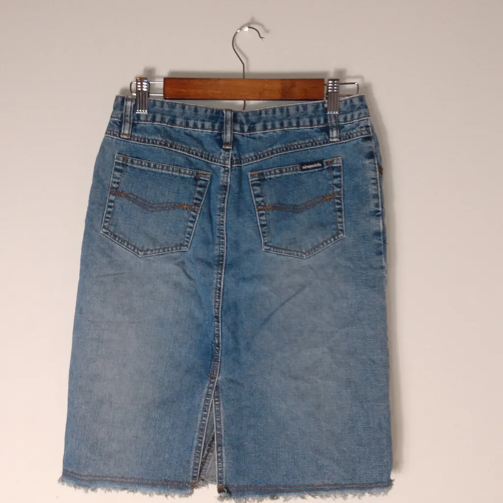 Aeropostale 1/2 Jeans Skirt - Image 2