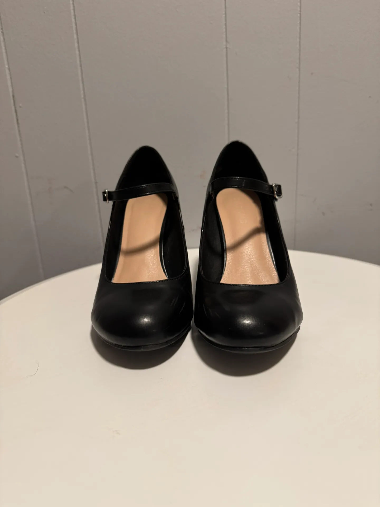 Black Chunky Heels - Image 3