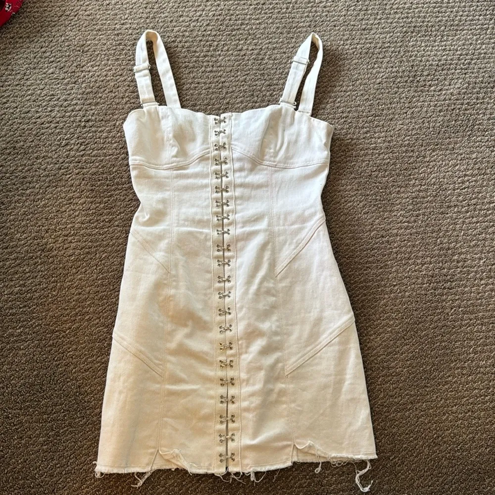 For Love & Lemons White Corset Dress - Image 4