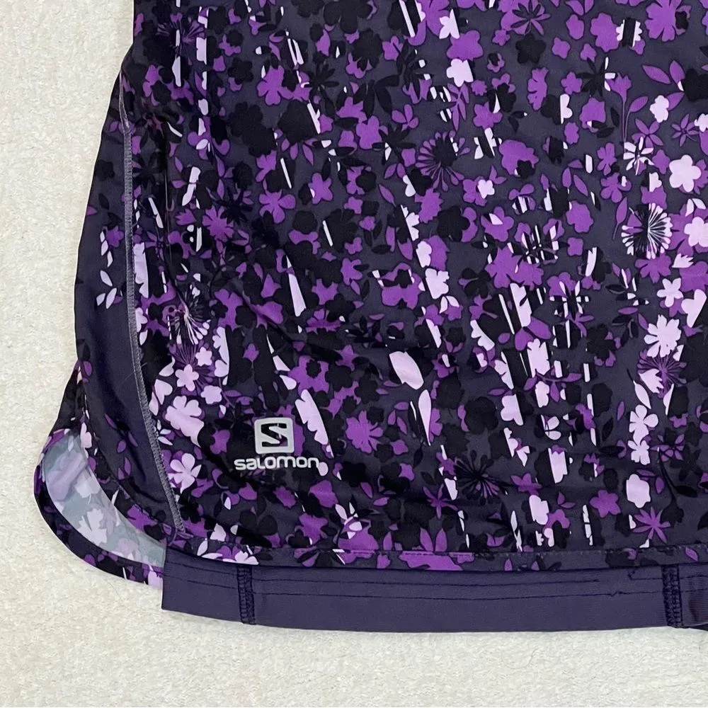 Salomon Purple Agile Skort Size XL - Image 4