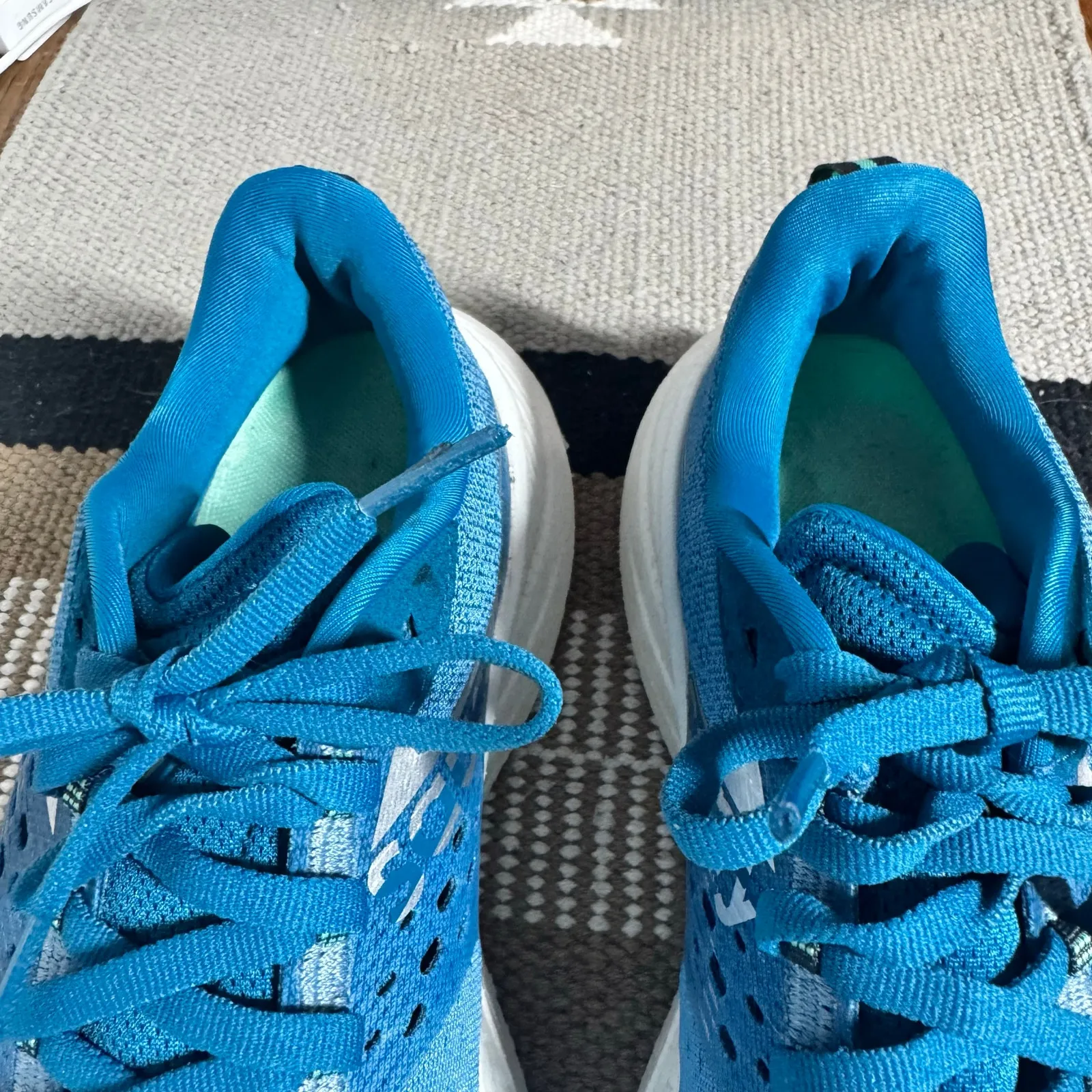 Saucony Ride 17 Trail Running Shoes Women 8 Blue PWRRUN Plus Walk Athletic - Image 10