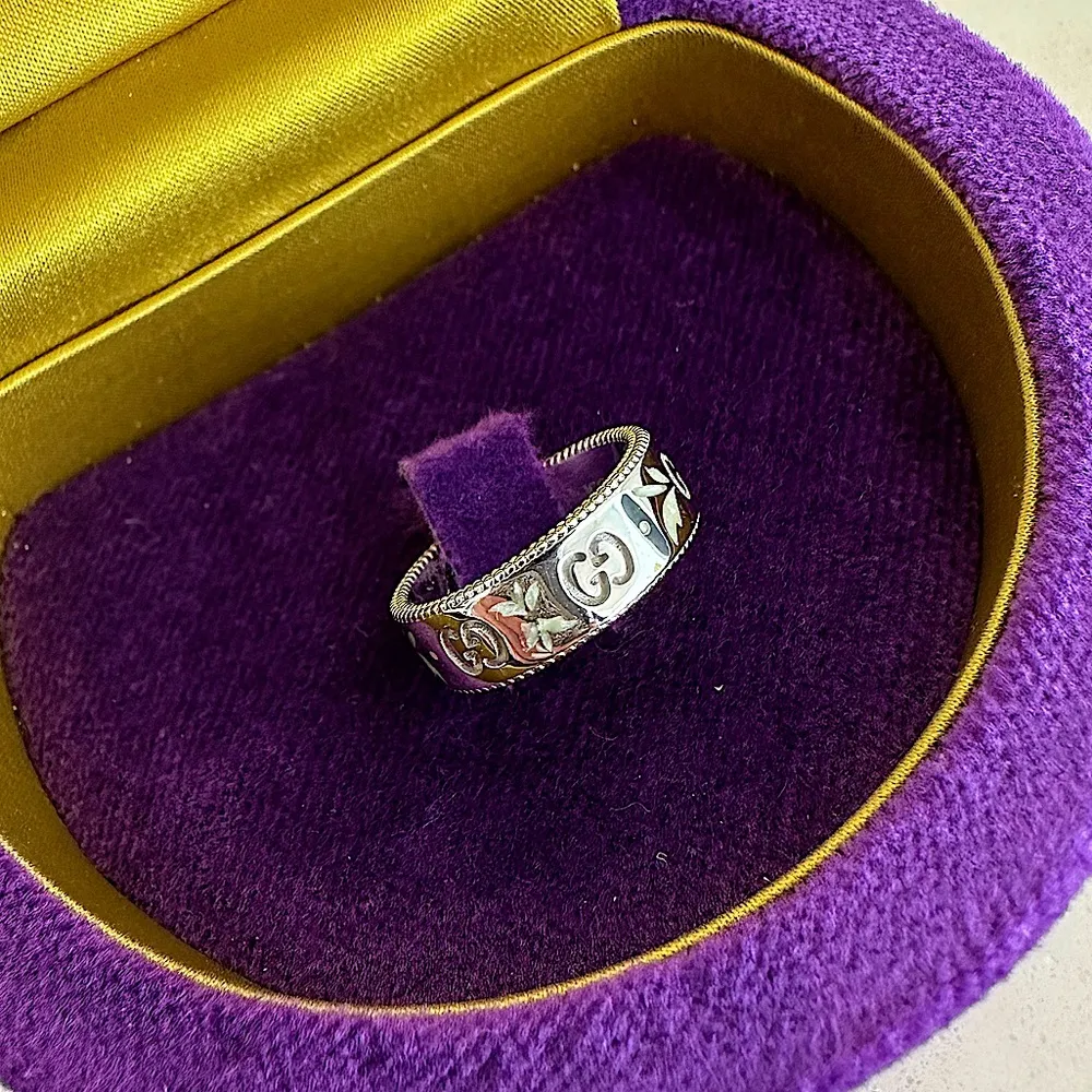 Gucci Icon Blooms Ring 18kt White Gold - Image 3