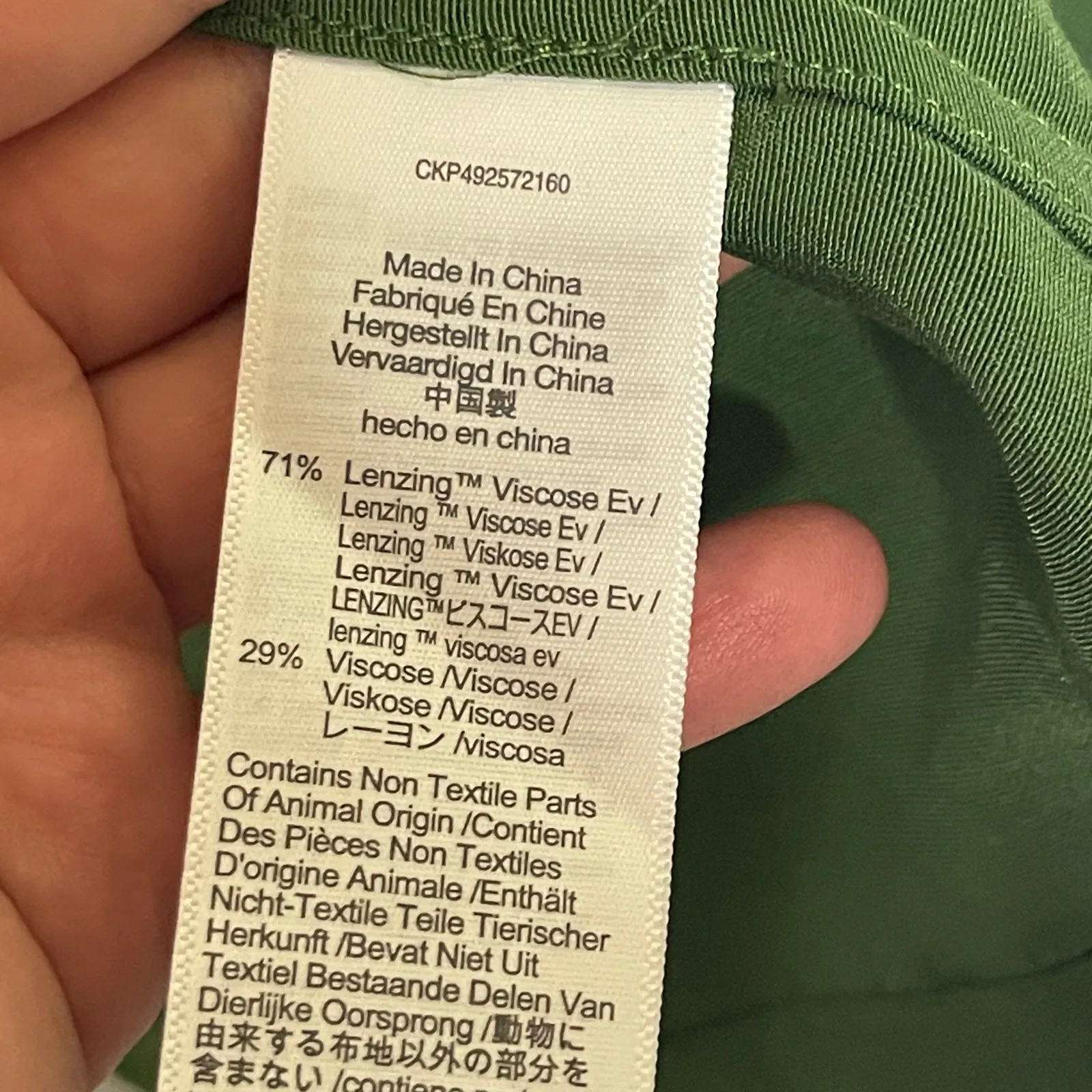 Alexa Chung for Madewell Pleat-Pocket Button-Up Shirt in Dark Pine Green XL - Image 5