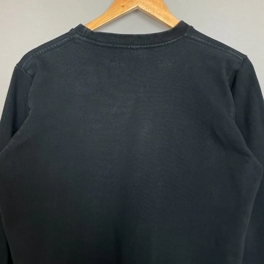 Mushroom Sweatshirt Women Etta & James Junction Black Top Small Portland Oregon - Image 5