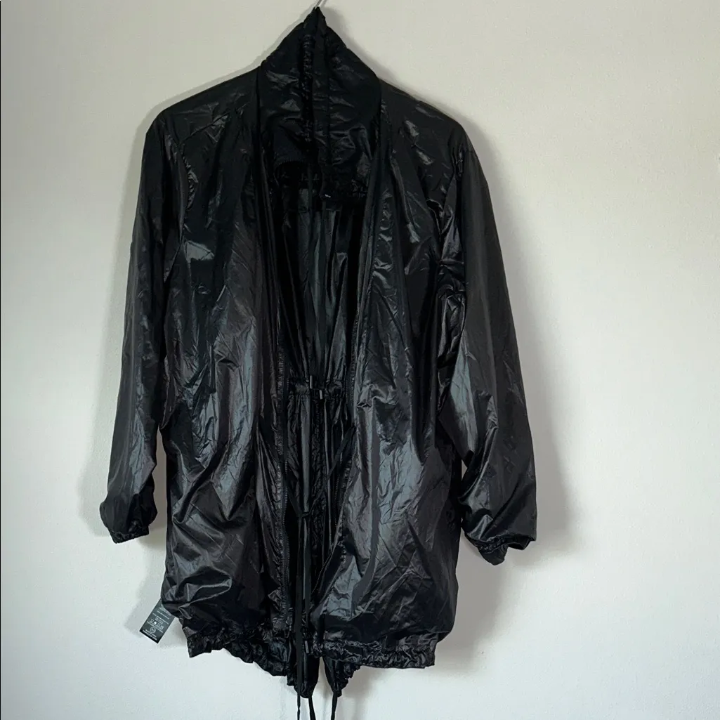 Blank NYC Shiny Black Utility Jacket - Image 9