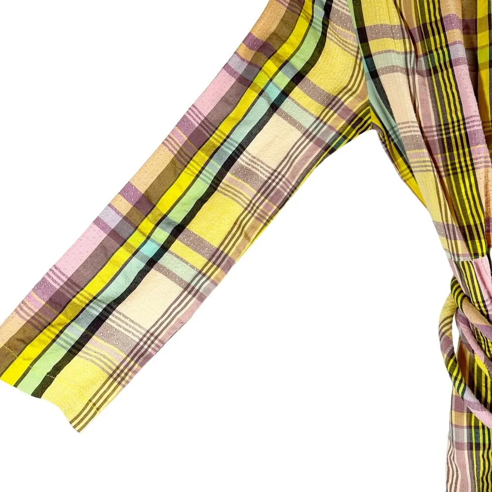 Ace & Jig Grace Midi Dress Size XS Dayglow Prairie Boho Cottagecore Lagenlook - Image 4