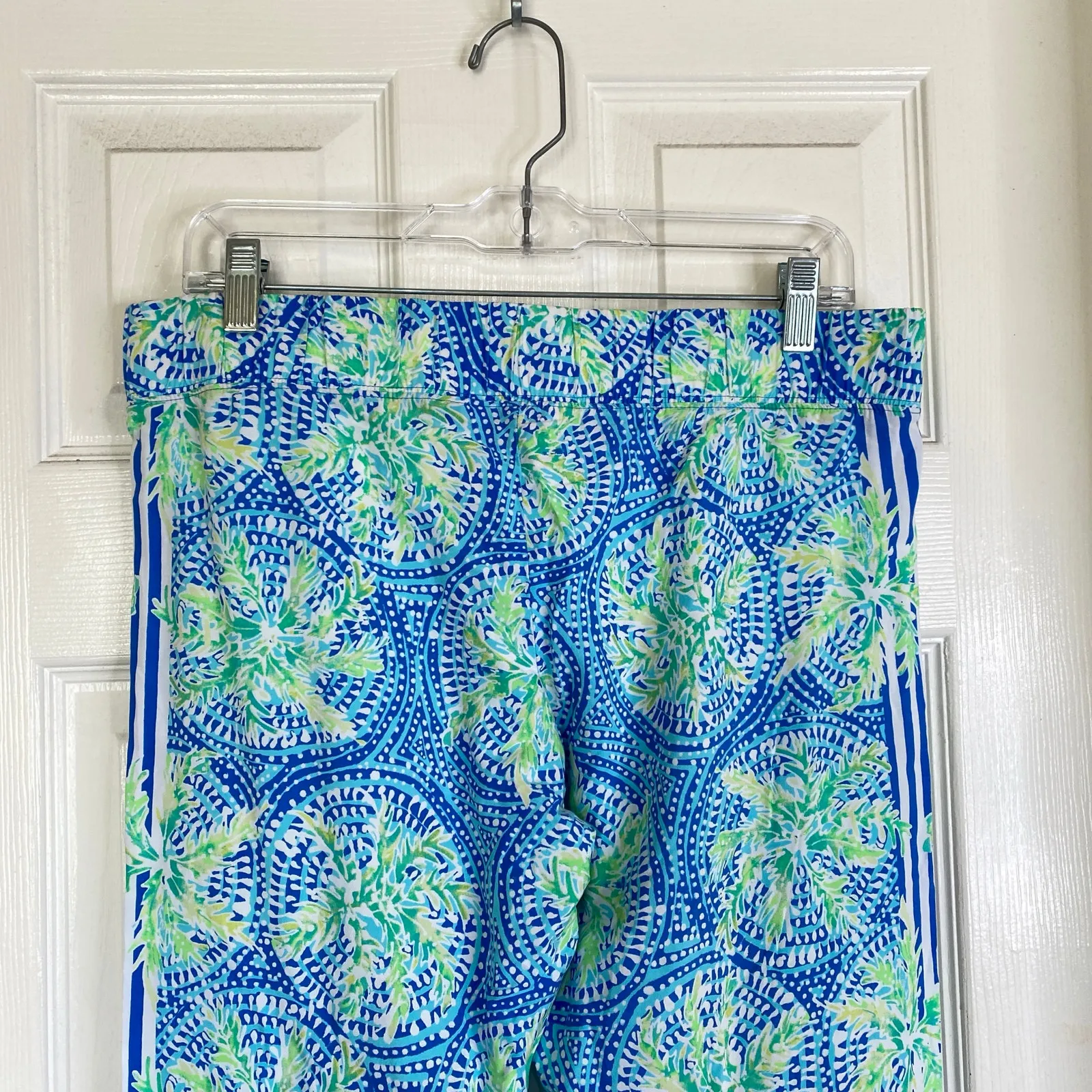 LILLY PULITZER Bal Harbour Tropic Like it’s Hot Palazzo Lounge Pants Size Medium - Image 5
