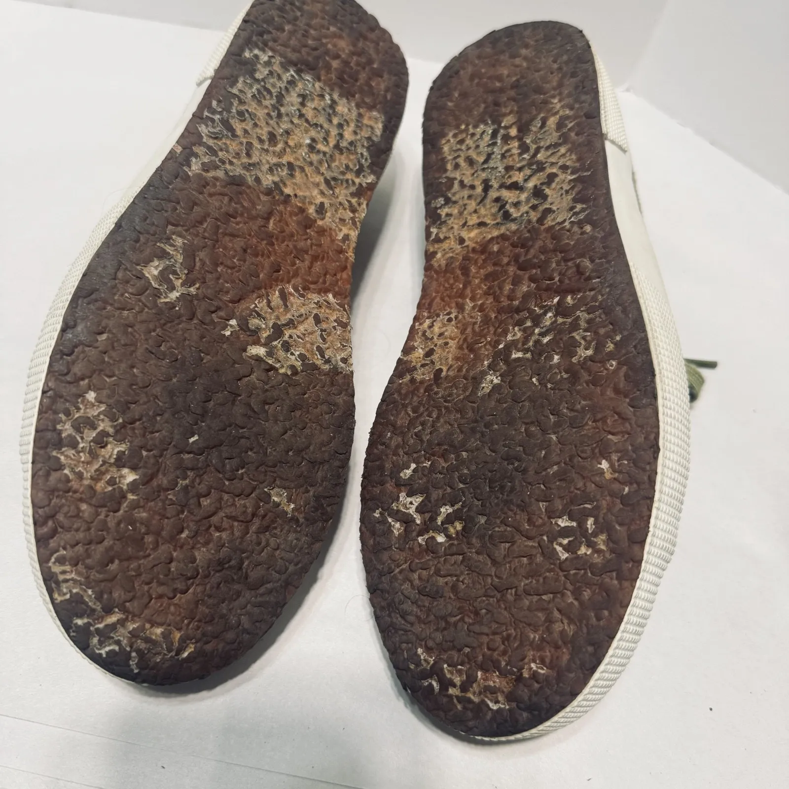 Superga Olive Green Canvas tennis shoes sneakers womens 7.5/38 - Image 6