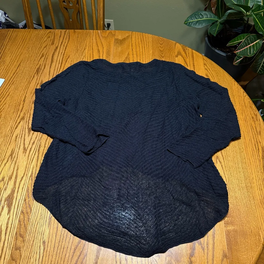 Eileen Fisher Hemp Blend Sweater Size Medium - Image 4