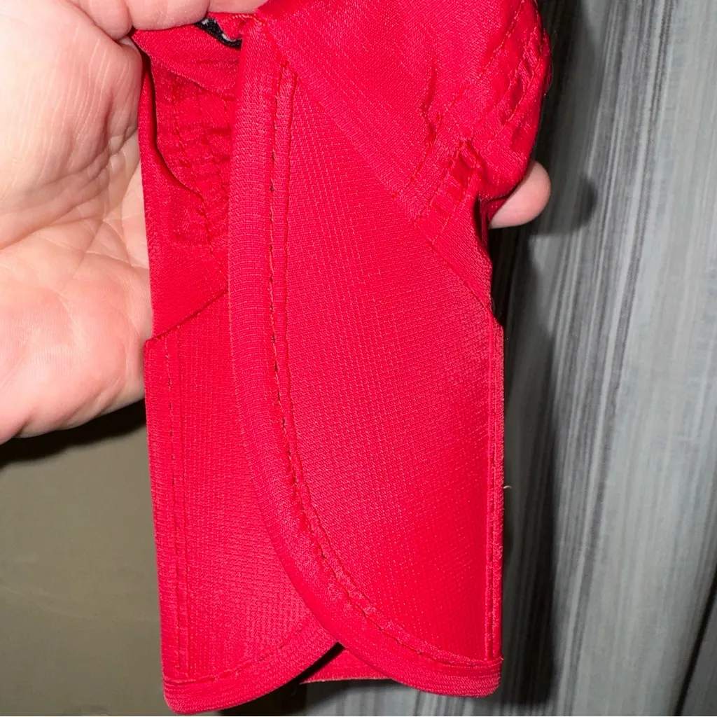 Fitkicks Adult One Size Red Lightweight‎ Adjustable Strap Foldable Baseball Cap - Image 6