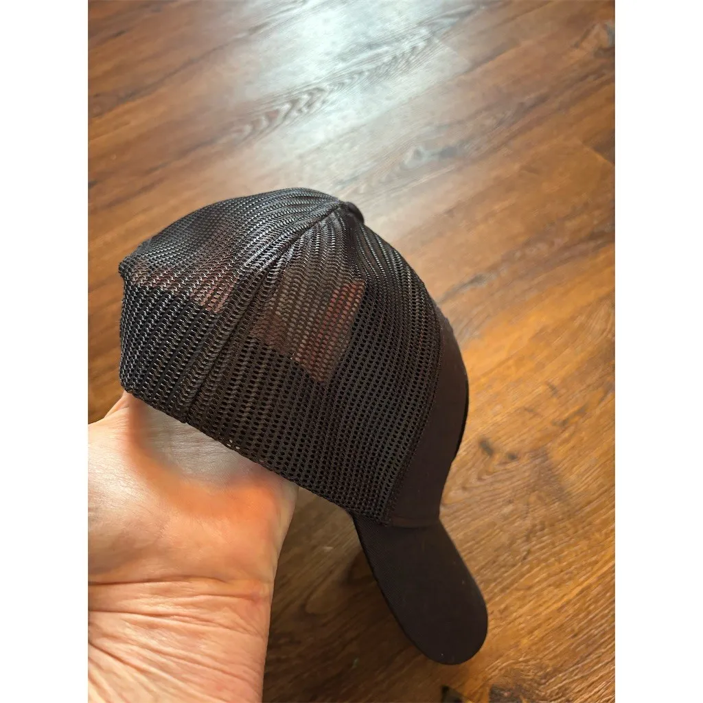 Columbia Trucker Hat Unisex One Size Black Pacific Northwest Patch - Image 8