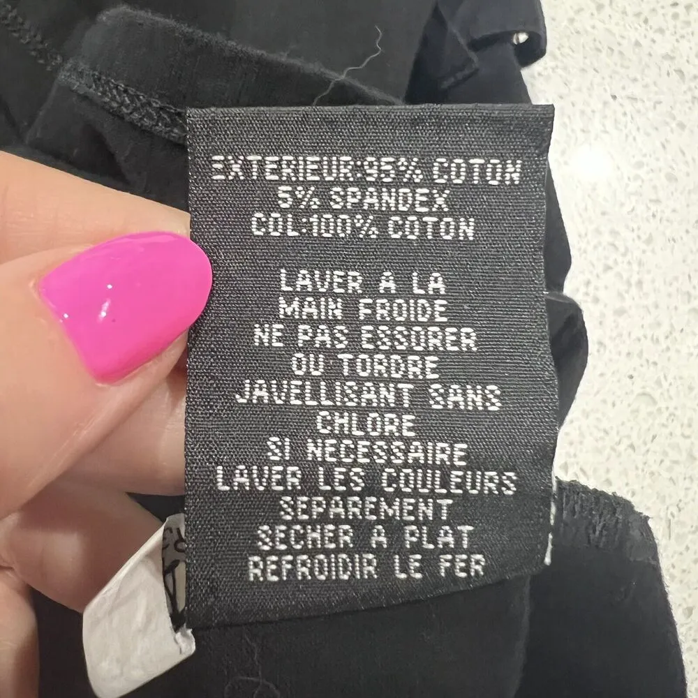 Tripp NYC Sz S Dress Daang Goodman Black Grommet Harness Dress Goth Emo Stretch - Image 7