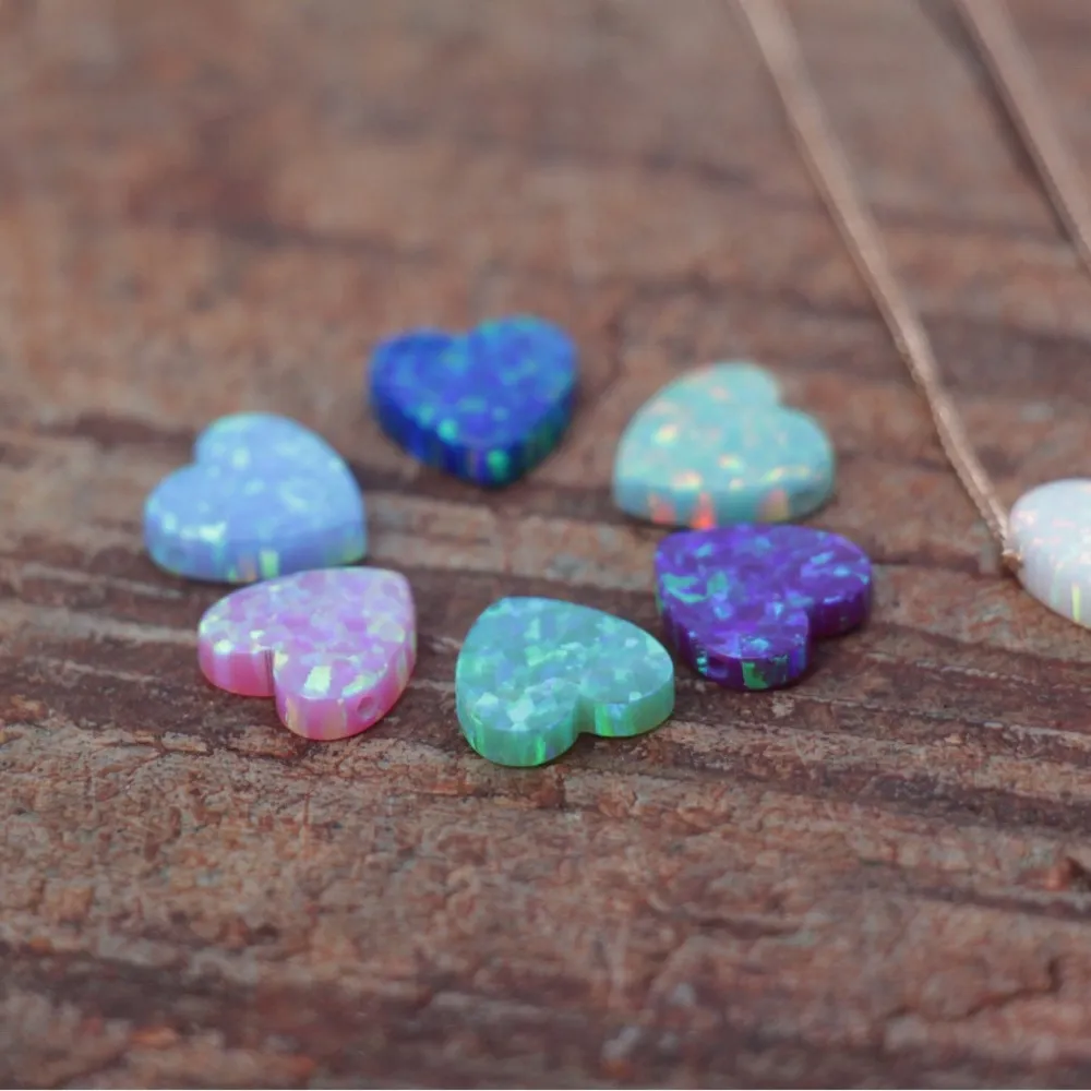 Aqua Heart Necklace - Image 4