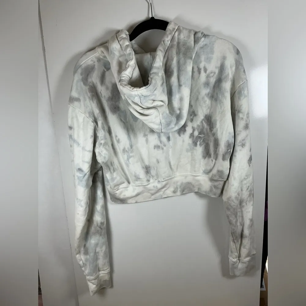 TALENTLESS Women's Gray Tie-Dye Hoodie A0413 - Image 6