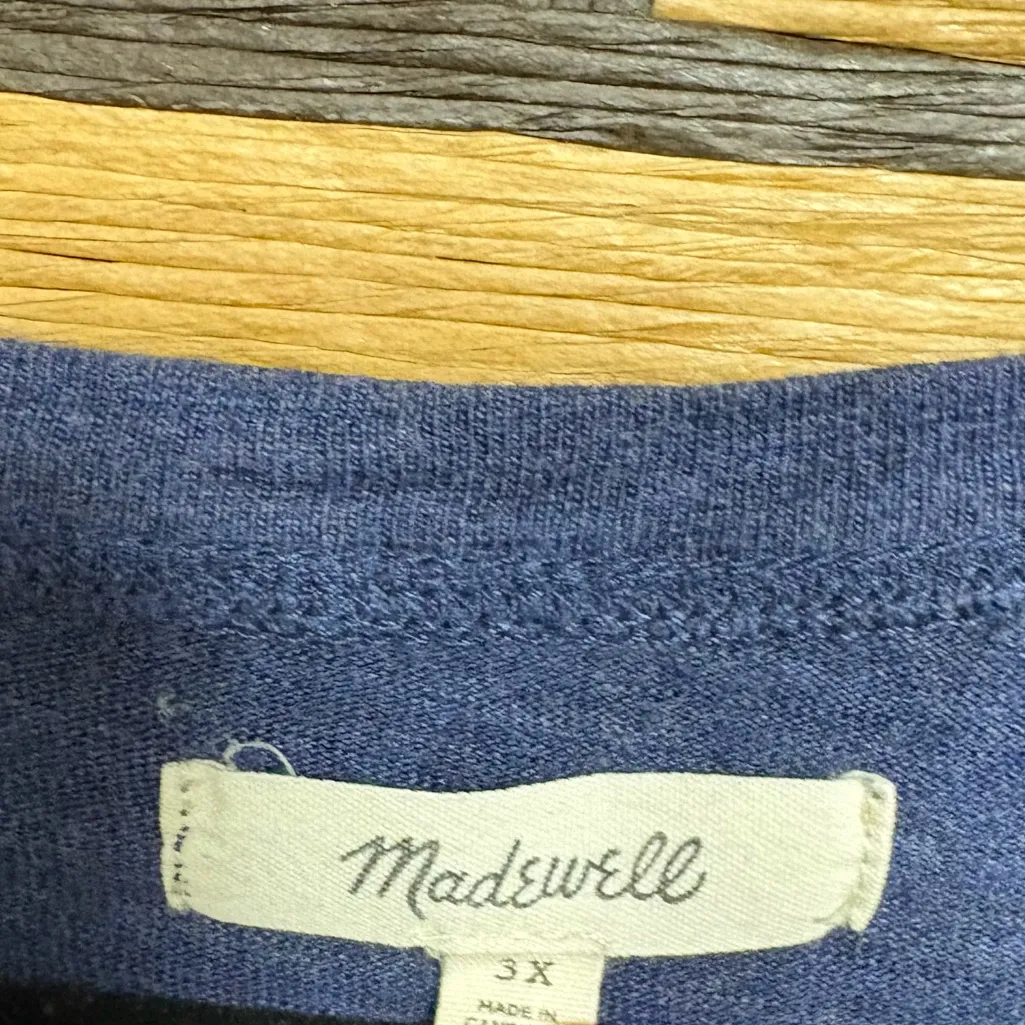 Madewell Blue Tank Midi‎ Dress Size 3X - Image 6