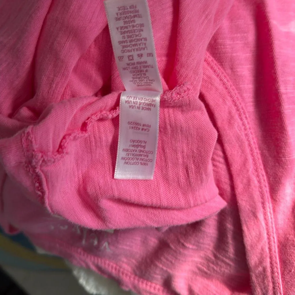 NWT Velvet by Graham & Spencer Bright Pink Tank Top Size M - Image 4