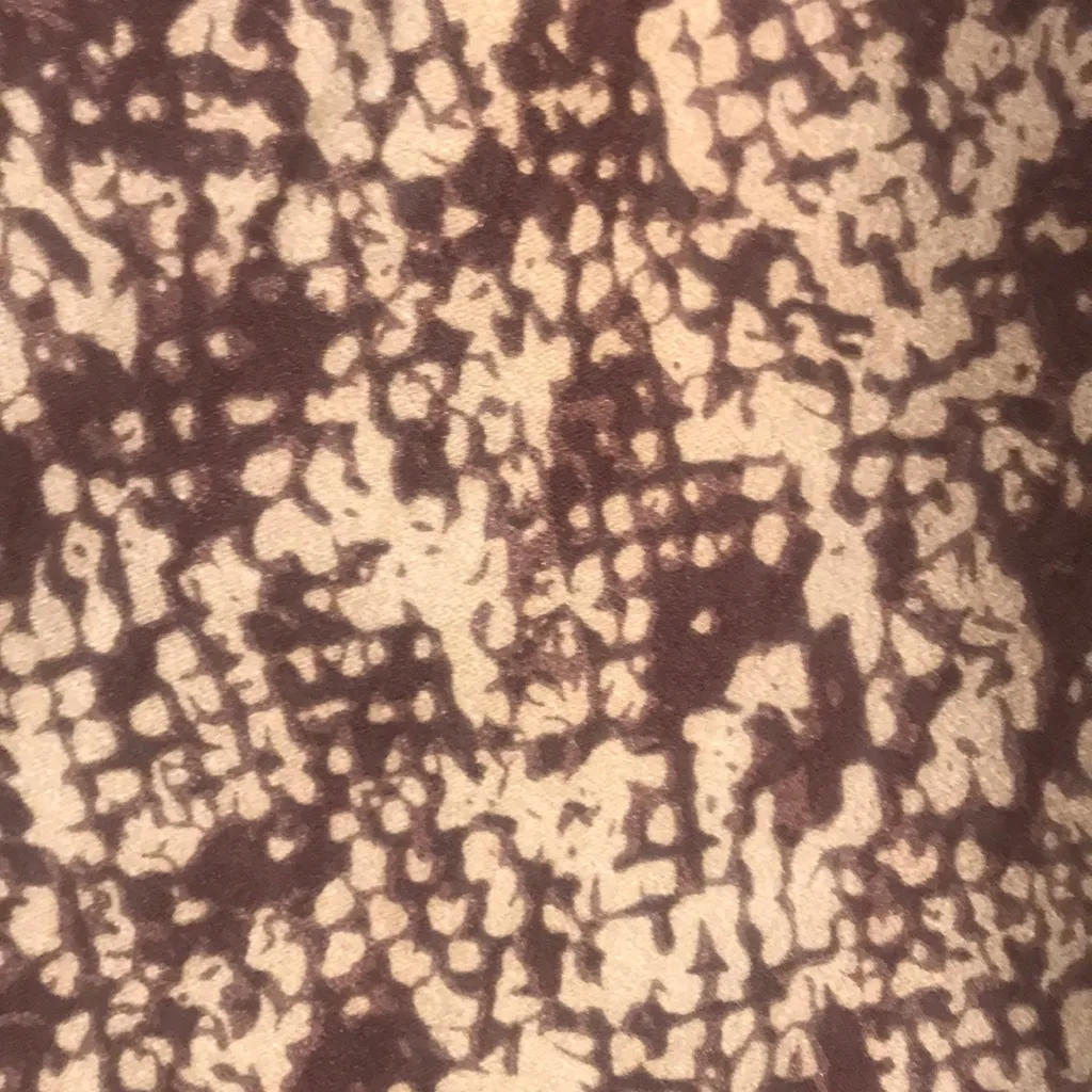 Antthony animal print stretch pants‎ with pockets Brown Size 8 - Image 5