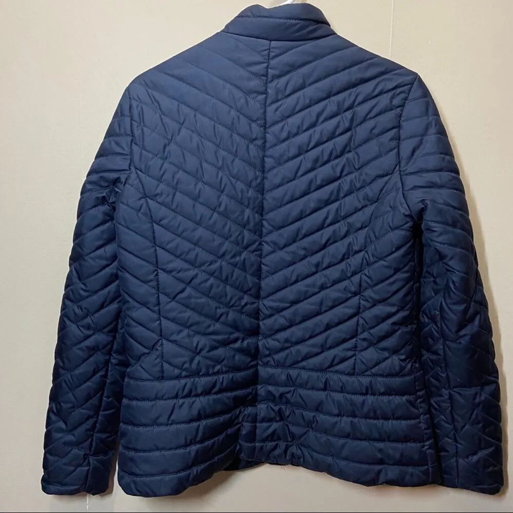 Tommy Hilfiger Quilted Puffer Jacket Barn Jacket M - Image 4