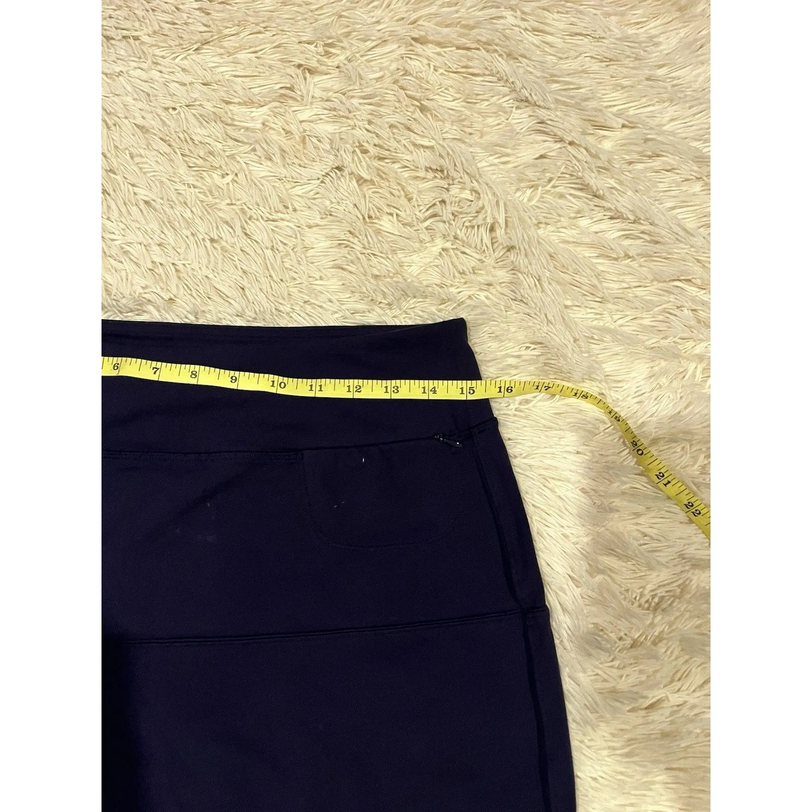 Athleta Tennis Skirt Blue Size Small Tall ST With Pocket Activewear - Image 2