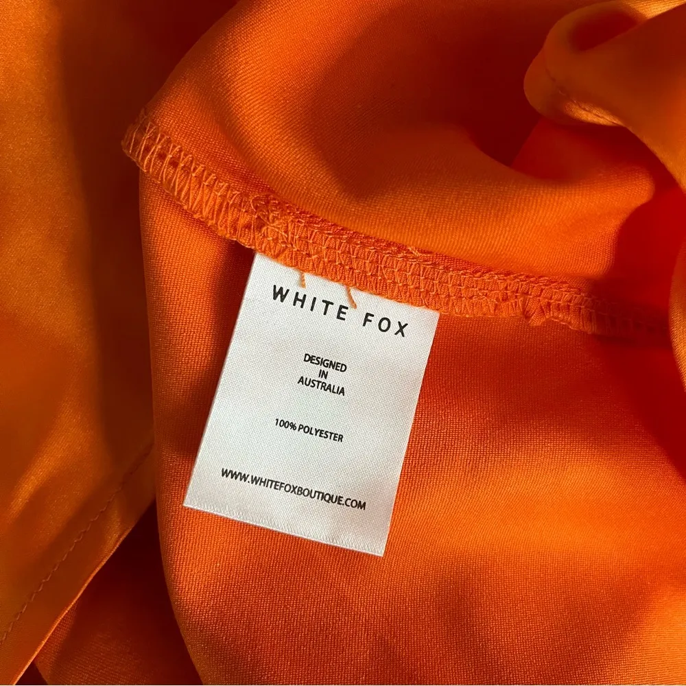 White Fox Boutique White Fox satin minidress - Image 8