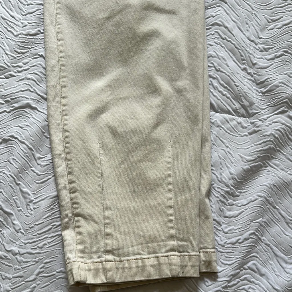 Free people Beige Pleated pants - Image 5