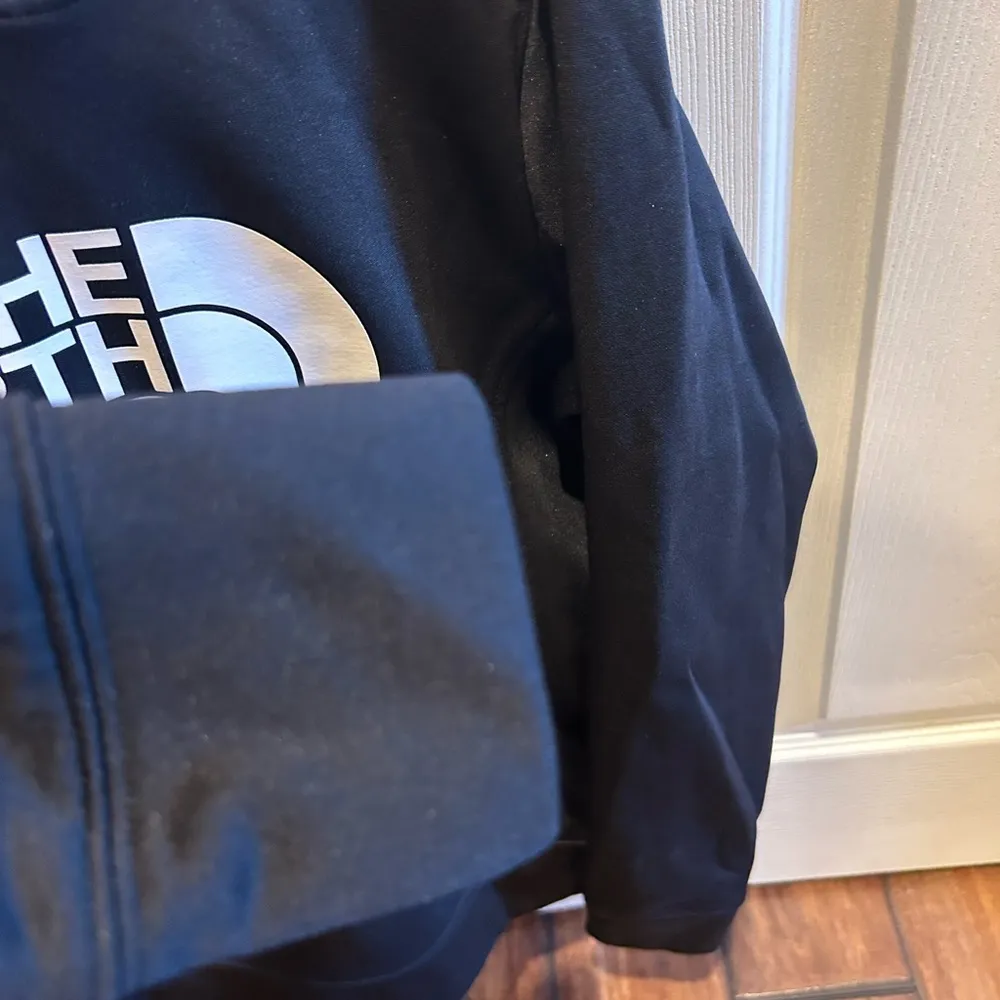 North Face Hoodie Hooded Sweatshirt Black Small - Image 5