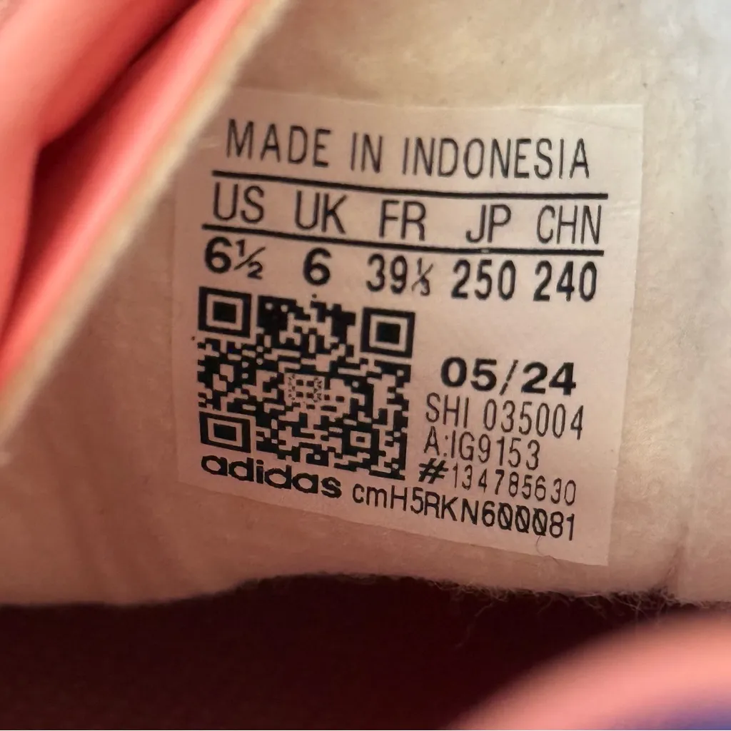 Adidas Gazelle Semi Pink Spark/Lucid Blue/Gum - Image 9