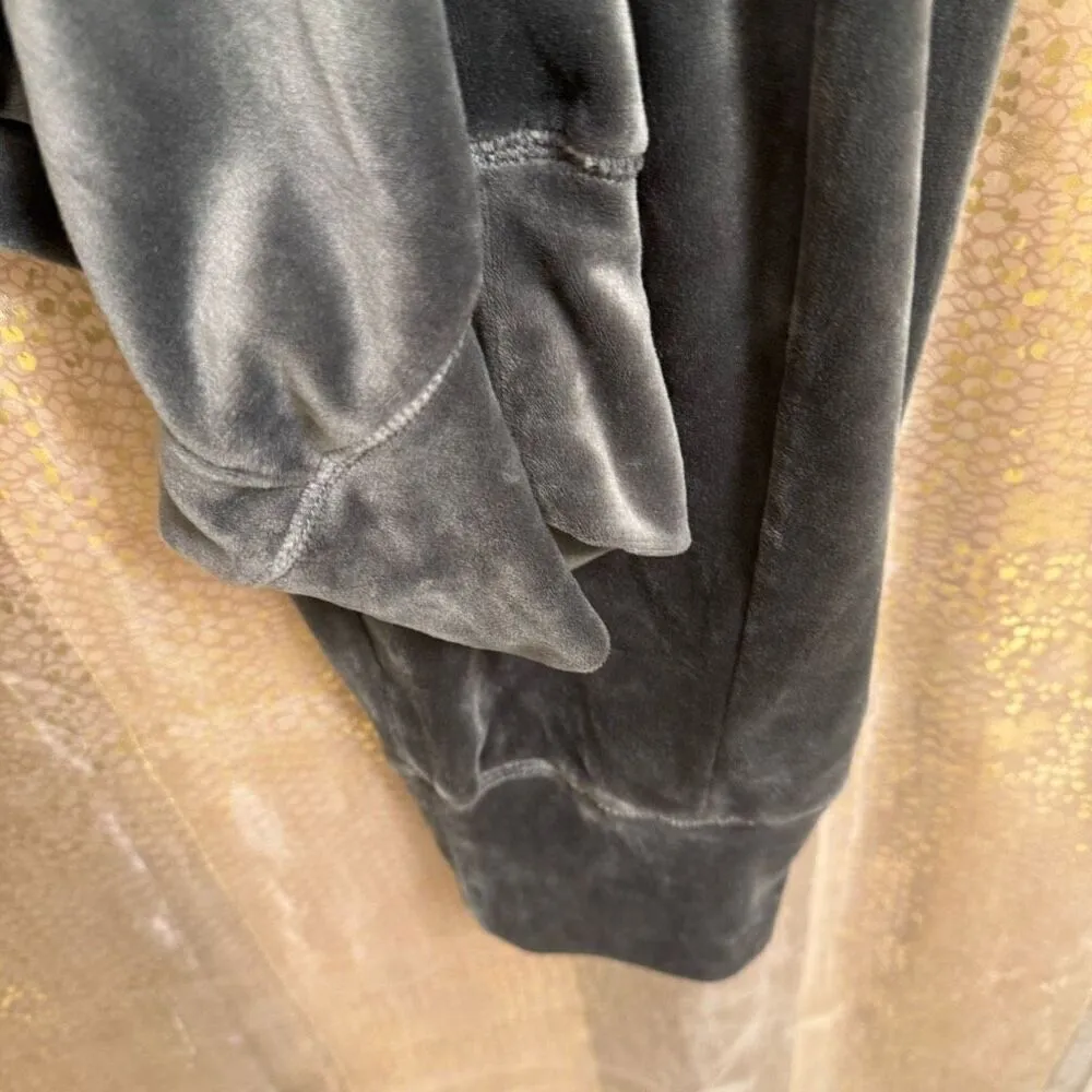 Aerie OFFLINE Gray Velour After Party Cozy Lounge Jogger Pants XXL - Image 7