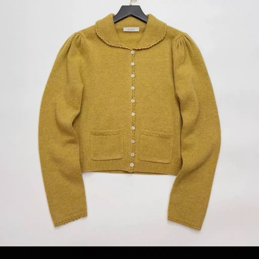 Doen PIPPA Cardigan L Tan Size L - Image 2