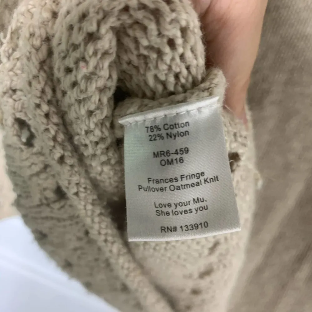 Show me your Mumu mellow fringe heart sweater XS‎ - Image 7