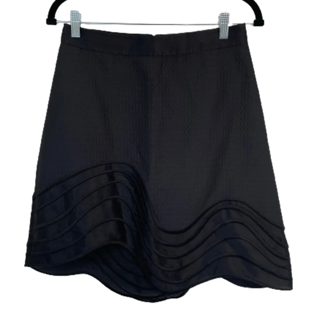 3.1 Phillip Lim Textured A-Line Skirt Designer Size 4 High Waisted - Image 2