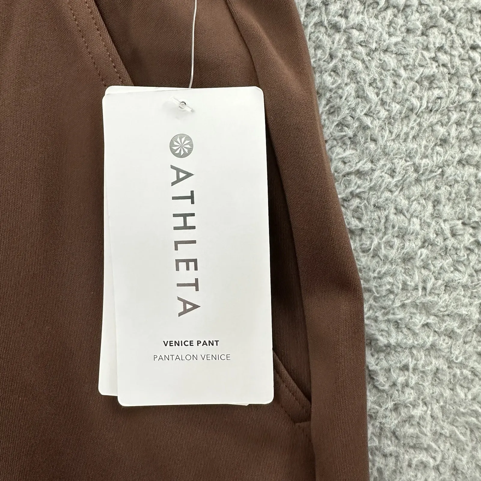 NWT Athleta Venice Pants Flare Leg Brown High Rise Stretch Women's 3XL x 31.5‎ - Image 3